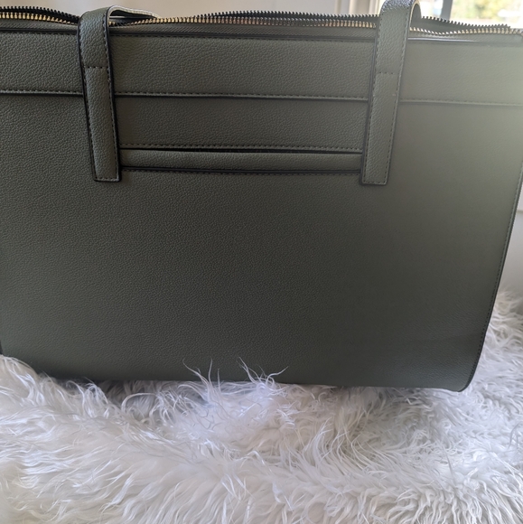 London Fog Green Women's Tote - Picture 5 of 6